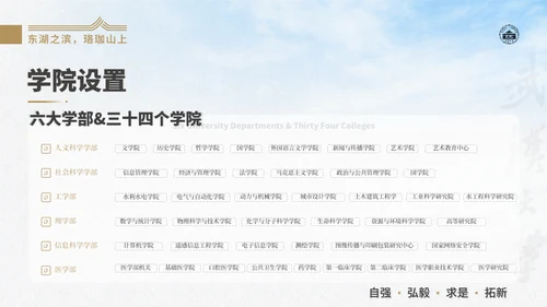 武汉大学通用汇报PPT模版
