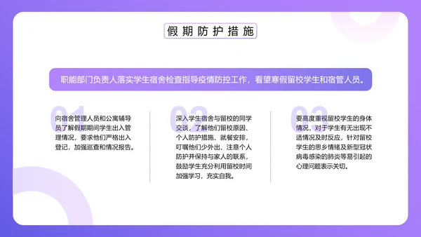 校园新冠疫情防控工作方案ppt模板