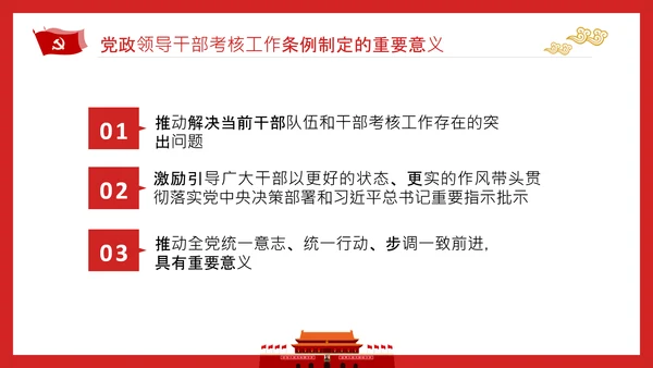 党政领导干部考核工作条例全文解读PPT