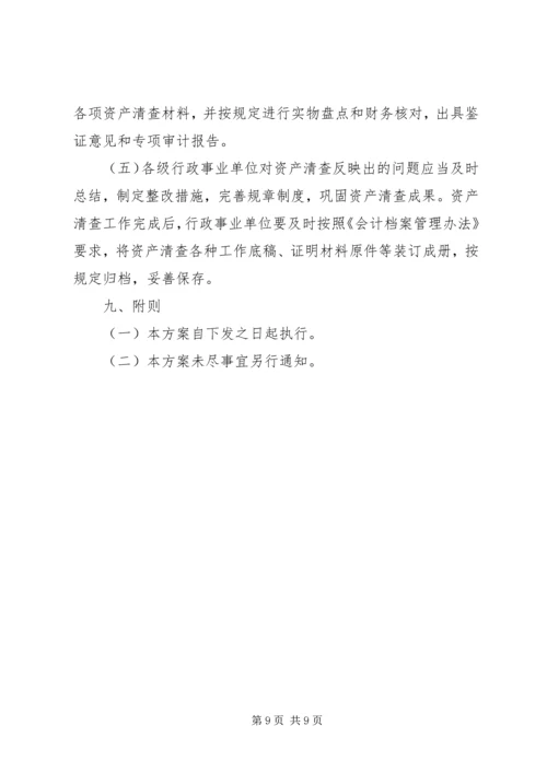 国有公司资产清查工作报告【优秀】.docx
