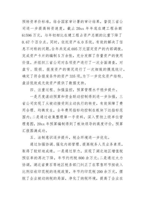 财务总监工作总结报告.docx