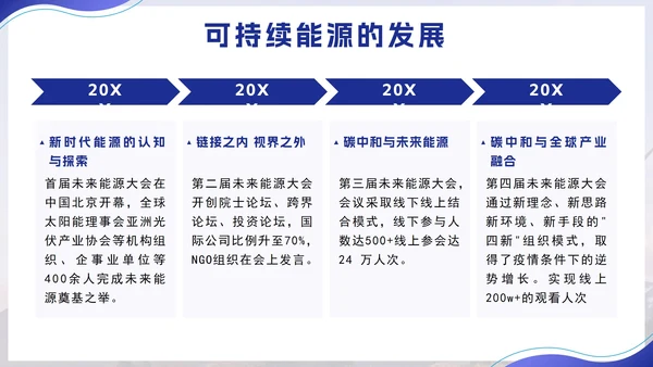 紫色实景几何渐变可持续能源企业培训带内容PPT模板