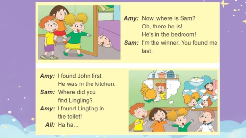 Module 10 Unit 1  He was in the kitchen.课件(共26张PPT