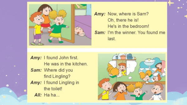 Module 10 Unit 1  He was in the kitchen.课件(共26张PPT