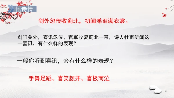 统编版语文五年级下册9.《古诗三首》第三课时（课件）