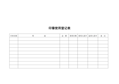 分公司印章使用规定.docx