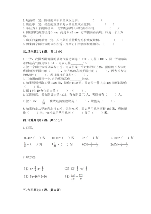 玛多县六年级下册数学期末测试卷（名师系列）.docx