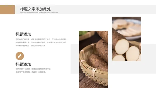 养生山药绿色原生态农业山药种植画册PPT