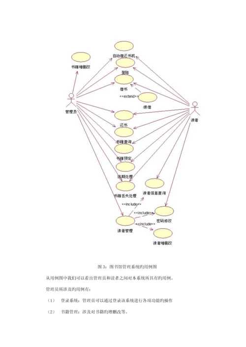基于UML的图书馆基础管理系统建模设计.docx