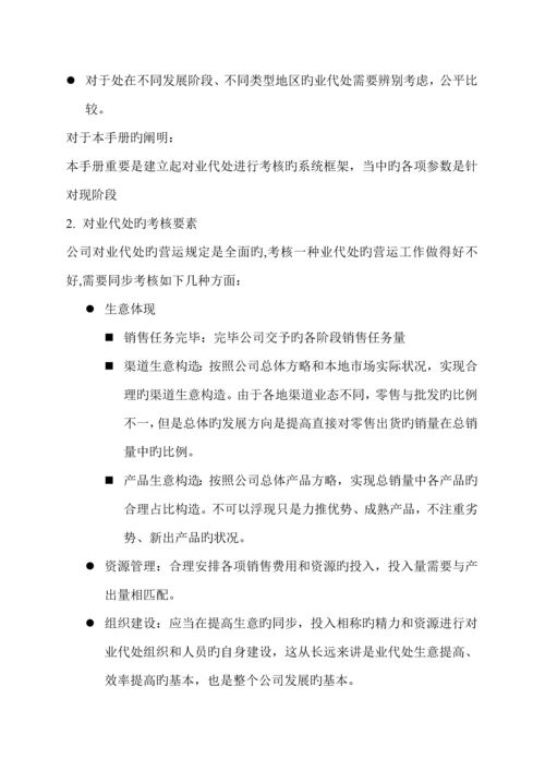 企业合作伙伴营销考核标准手册.docx