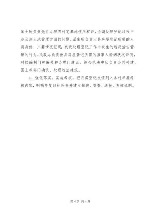 乡镇房屋登记工作计划.docx