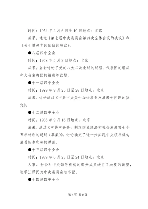 十八届四中全会10月召开涉及人事调整.docx