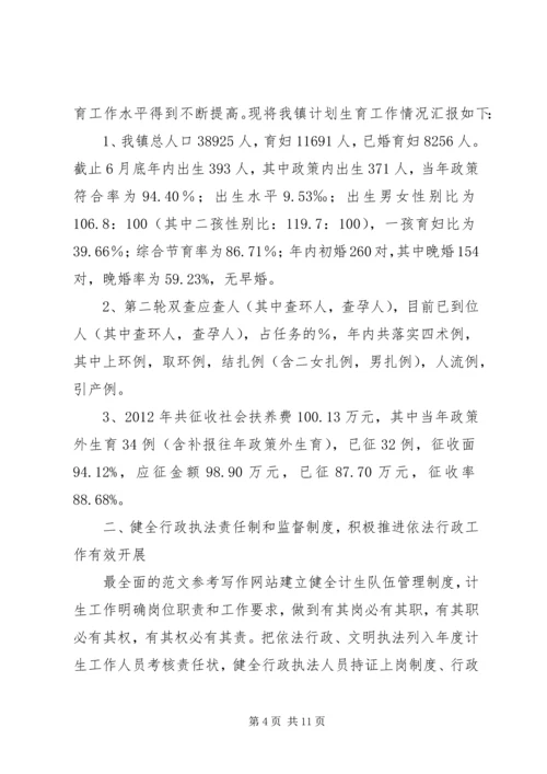 人口计生依法行政总结提高阶段.docx