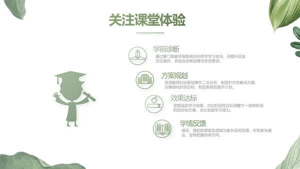绿色水彩风培训课件动态PPT模板