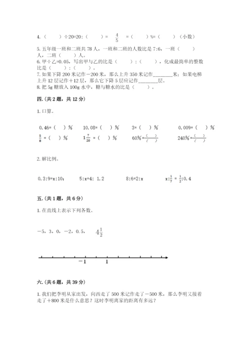 山东省济南市外国语学校小升初数学试卷加精品答案.docx