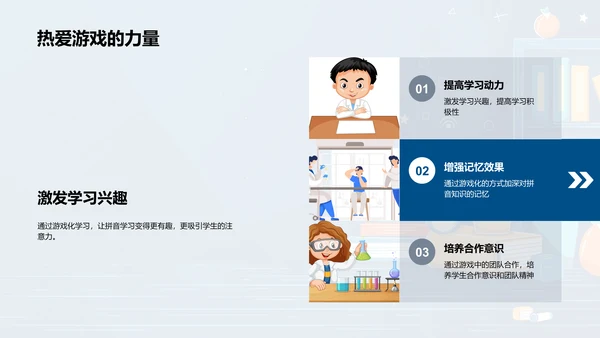 拼音知识游戏教学PPT模板
