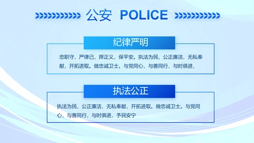 蓝色大气监狱警察工作总结汇报动态PPT模板