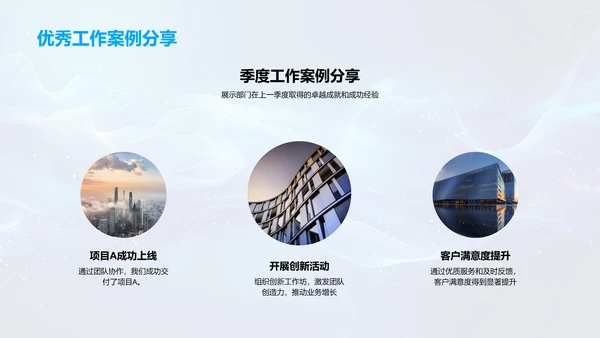 QX部门季度工作汇报