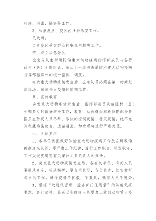 突发重大动物疫情应急预案.docx