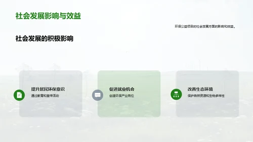 绿色使命：社会影响评估