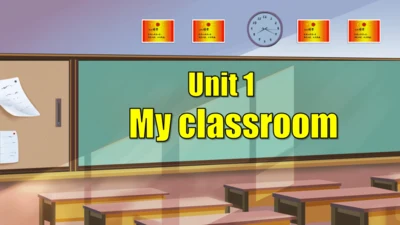 Unit 1 My classroom 复习课件（单词+句型+语法+语音+阅读指导）（共95张PPT