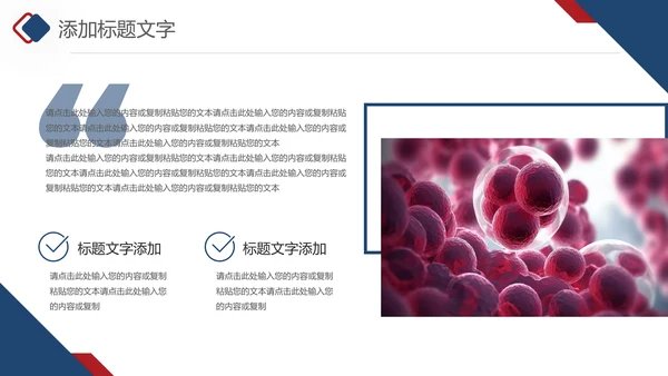 医疗生物红血胞医药医疗产品推广总结ppt模板