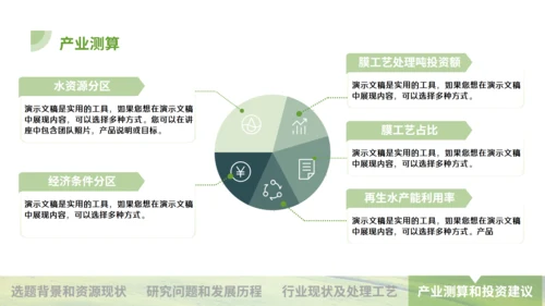 环境保护污水治理通用PPT课件模板