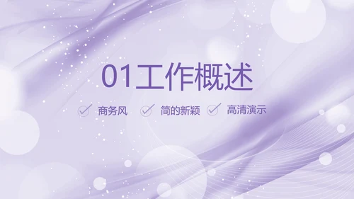 紫色梦幻医美商业计划书动态PPT
