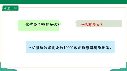 新人教版4年级上册 1.12 1亿有多大 教学课件（31张PPT）