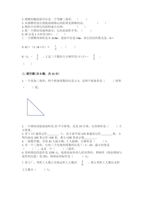 小升初数学期末测试卷（完整版）.docx