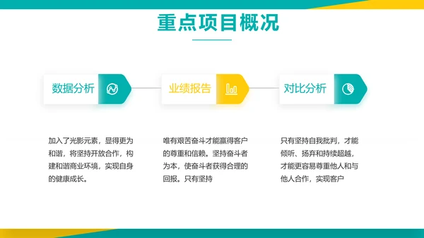 时尚创意新年工作总结计划商务PPT