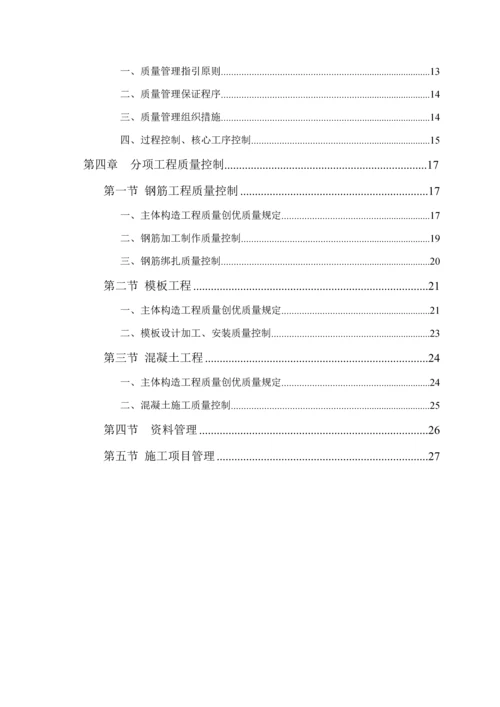 关键工程质量创优专题方案.docx