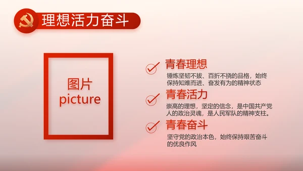 红色党支部党史学习教育工作总结PPT