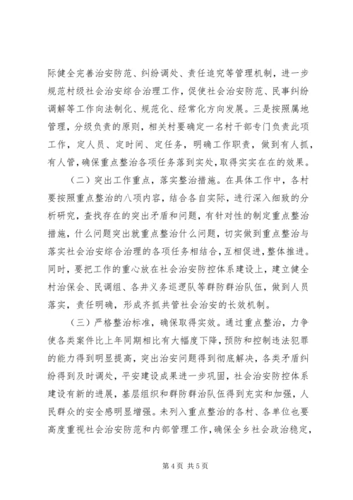 街道毒品问题重点整治工作实施方案 (4).docx