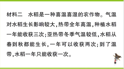 【掌控课堂-同步作业】人教版地理七(上)第五章 发展与合作 真实情境·活动探究——气候与人类活动的关