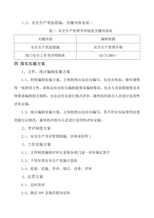 完美的公司安全生产实施专业方案.docx