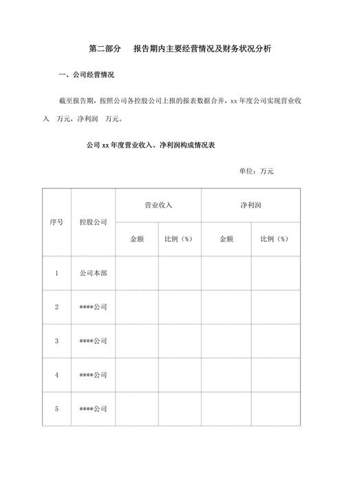 公司财务分析报告通用