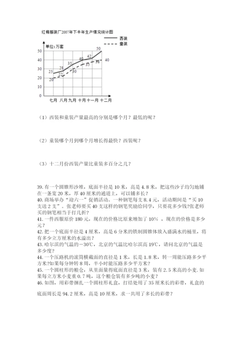 小升初数学应用题50道【必考】.docx