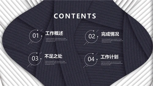 商务策划书工作总结通用PPT模板