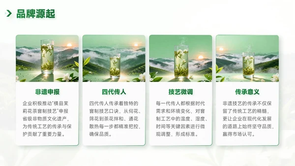 绿色企业介绍PPT模板