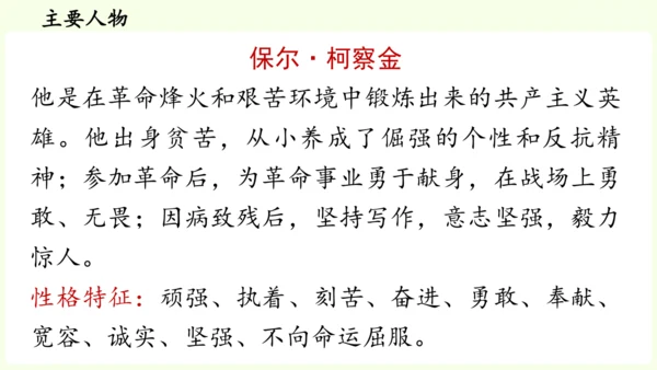 七年级下册语文第5单元 整本书阅读  《钢铁是怎样炼成的》课件（31张PPT)