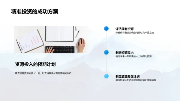 数字营销年度报告PPT模板