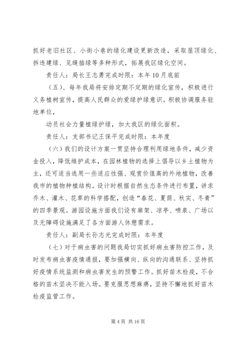 园林局收集社情民意报告.docx