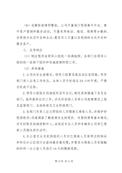 集团公司复工复产新冠肺炎疫情防控工作方案.docx