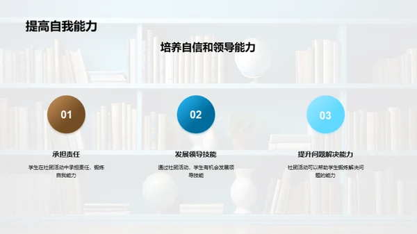 走进社团 提升自我