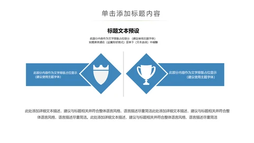 蓝色人身平安保险工作总结汇报PPT模板