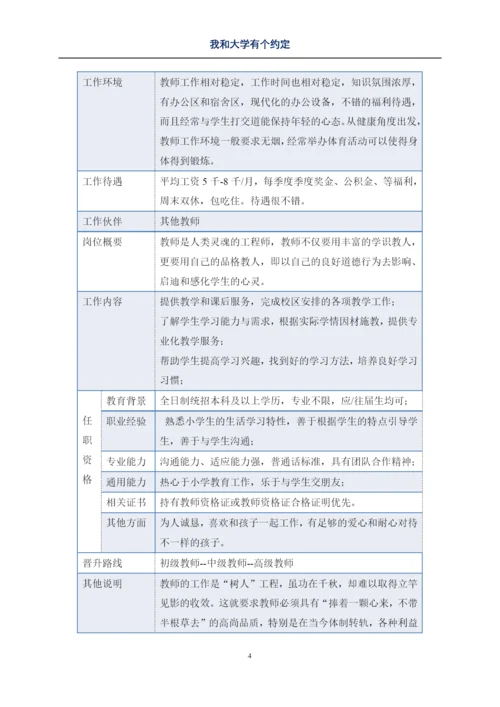 11页5700字汉语言文学专业职业生涯规划.docx