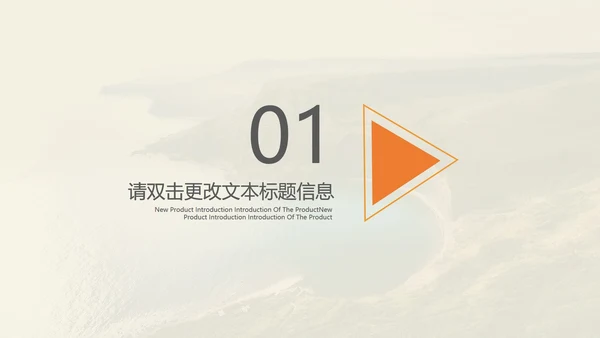 黄色商务风企业宣传手册PPT模板