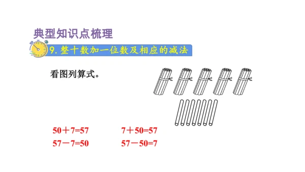 人教版（2023春）数学一年级下册 单元复习 分类与整理～100以内数的认识 课件(共46张PPT)