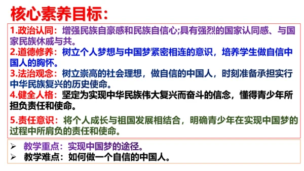 【新课标】8.2共圆中国梦 课件（28张ppt)【2023年秋新教材】